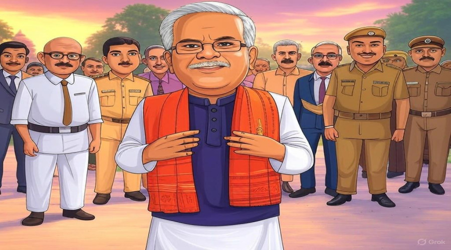 जानी न जाई 'चाटुरि' माया – छत्तीसगढ़ की राजनीति और नौकरशाही का असली चेहरा